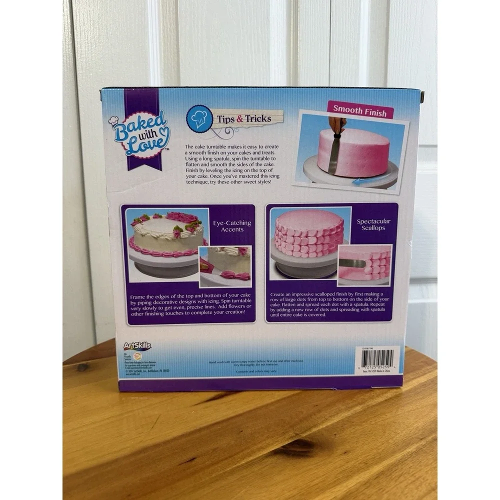 Cake Decorating Round Turntable 10